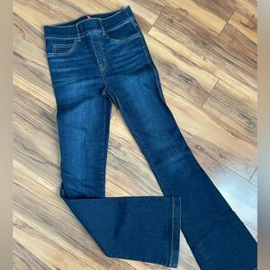 EUC Spanx flare jeans with tummy control Classic Blue Women's Jeans XS 0 00
